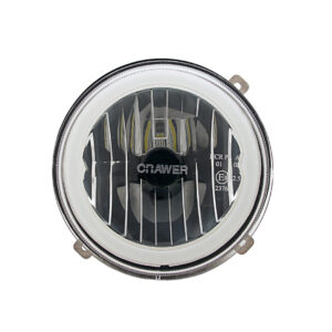 Close-up CRAWER LED inbouw koplamp rond Fendt 1700 lumen CR-3020