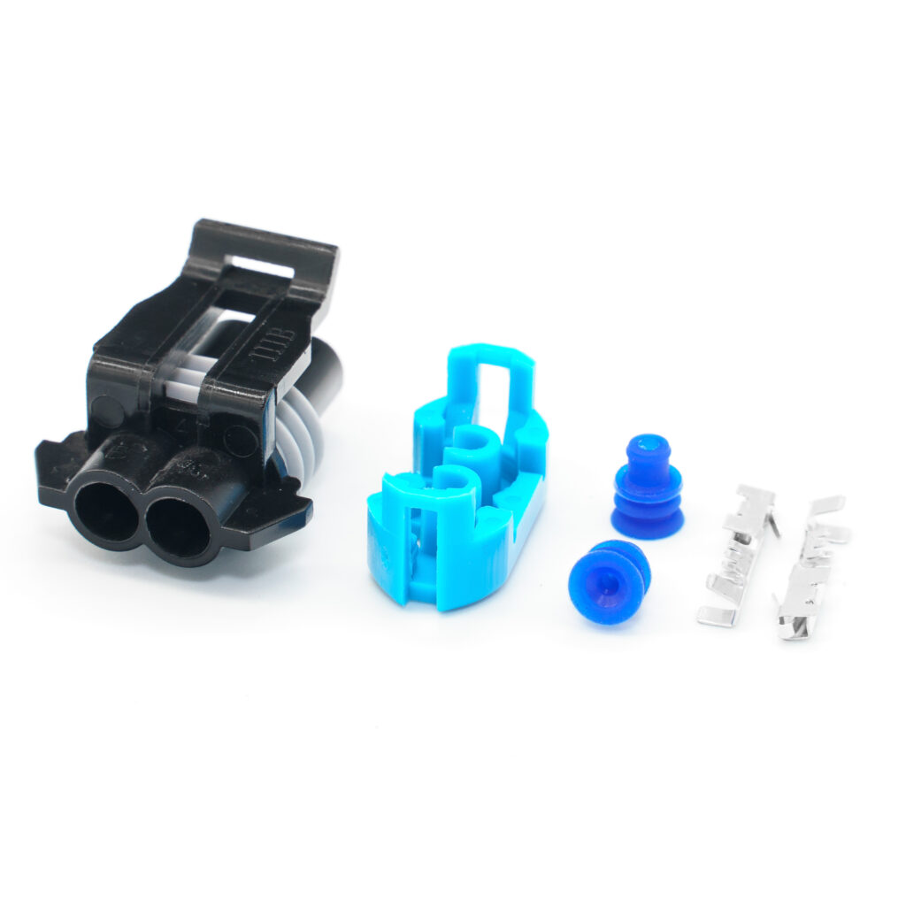 Delphi 2pins female connector John Deere Ledhandel24.nl