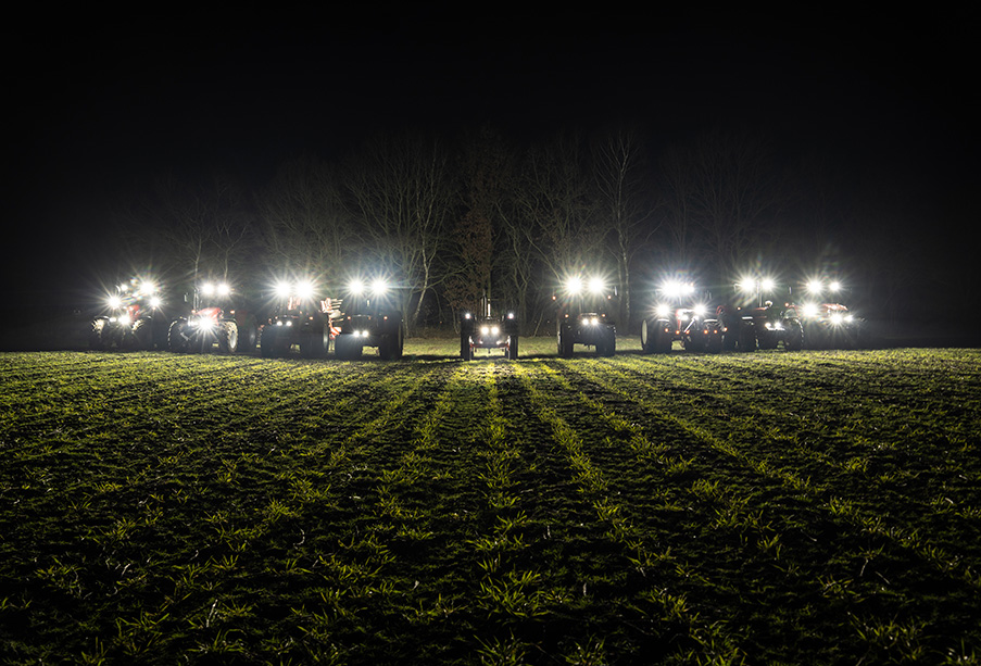 Case trekkers op een rijtje