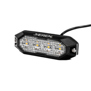 JAEREN LED flitser 4 LED oranje R65 IP69K close-up schuin