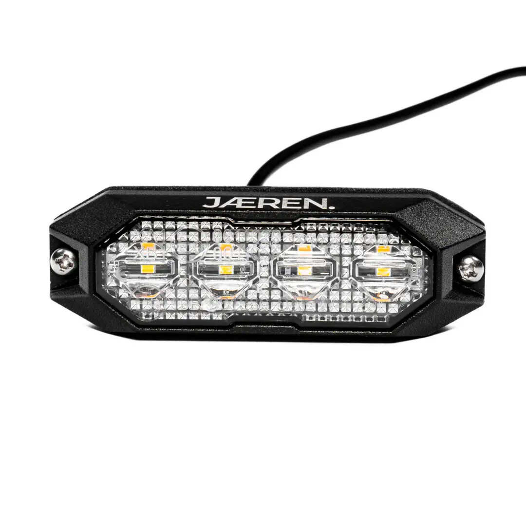 LIGHTING ARUT FALF FEGERENEPIN フェゲレネピン JAEREN LED flitser 4 LED oranje R65 IP69K – sync 16 flitspatronen
