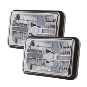 Set foto CR-3024 CRAWER inbouw koplamp rechthoekig universeel