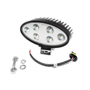 CRAWER LED werklamp Ovaal John Deere 60 graden inclusief bevestigingsmateriaal.