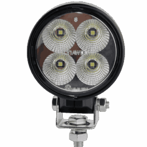 CRAWER LED werklamp rond 40 graden vooraanzicht.